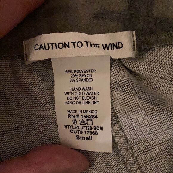 Caution To The Wind Camo Pajama Set - Picture 7 of 8